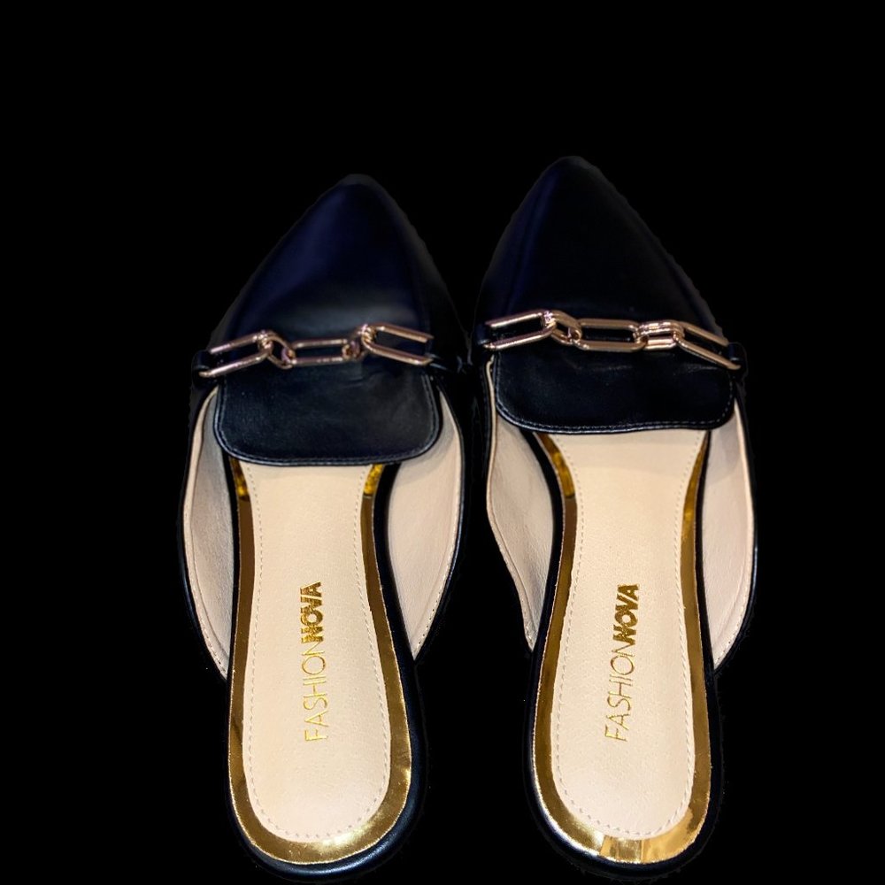 Pointed Toe Mules